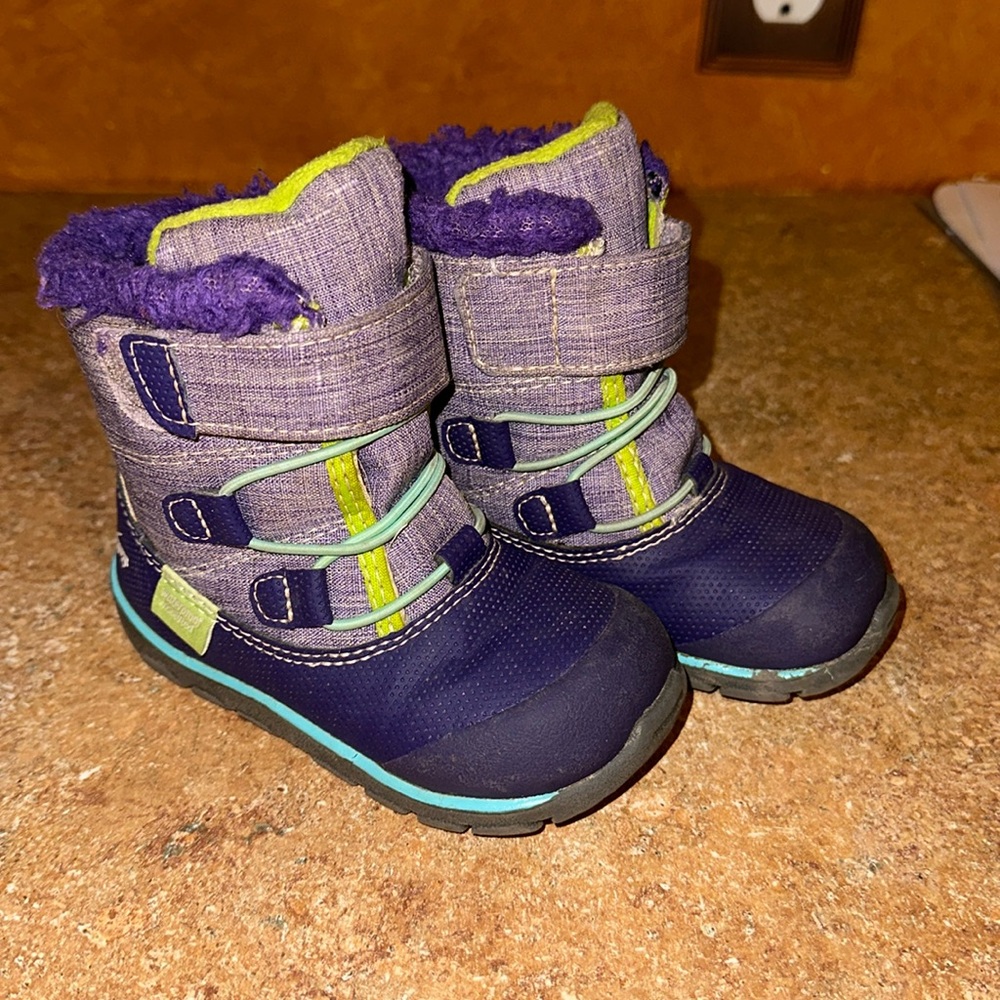 See Kai Run toddler snow boots